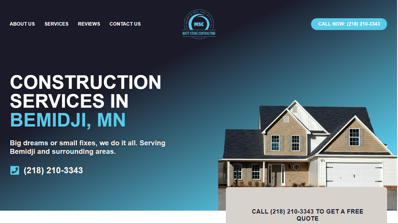 a sample of a website with a Strategic Calls-to-Action