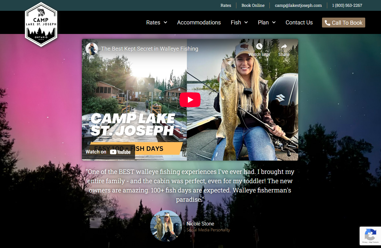 a sample website with Trust Signals That Build Credibility